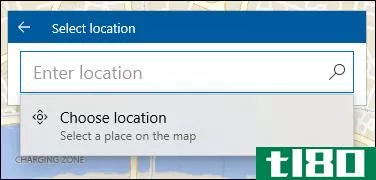 如何在Windows10地图中保存收藏的位置