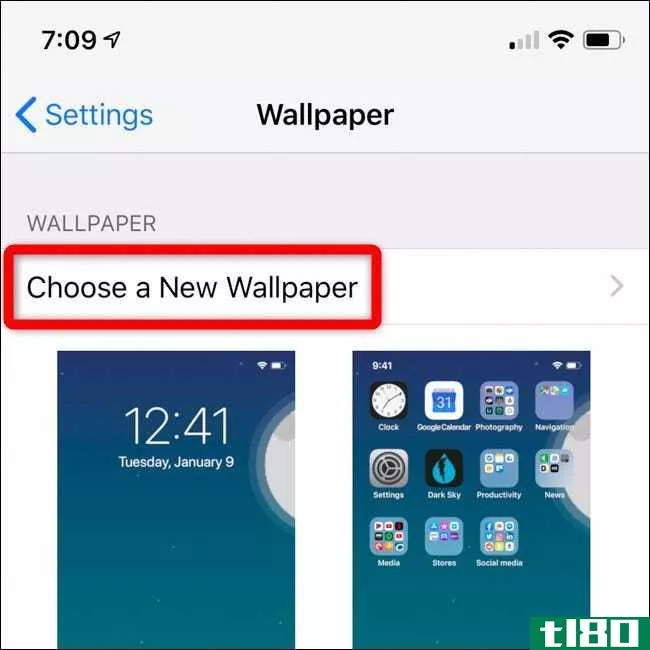 如何在iphone或ipad上设置动态壁纸