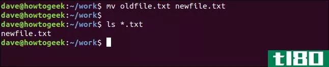 如何在linux上使用rename命令
