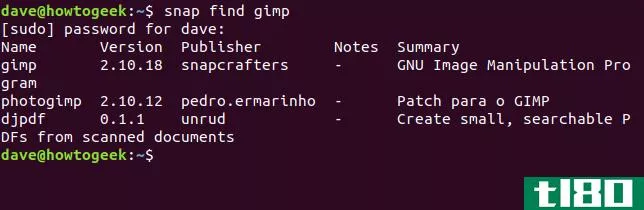 如何在linux上使用snap包