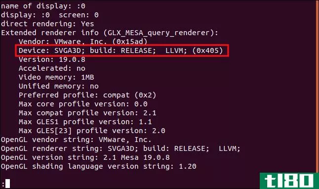 如何检查linux上安装了哪个gpu