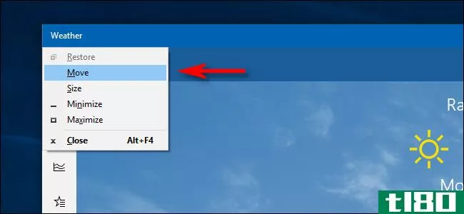 如何在windows10上用键盘快捷键重新排列窗口