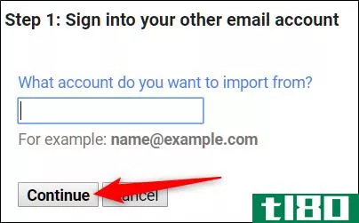 如何将旧的电子邮件帐户导入gmail