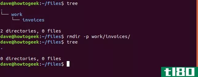 如何在linux终端上删除文件和目录