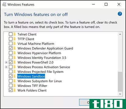 如何使用Windows10的新沙盒（安全测试应用程序）