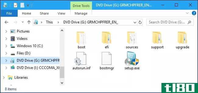 如何查看dvd、iso或usb驱动器上的windows版本和内部版本
