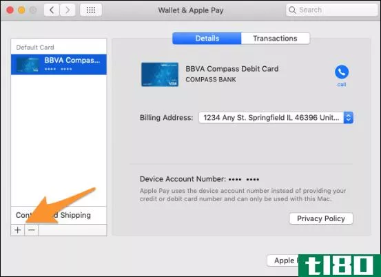如何在mac上设置和管理apple pay