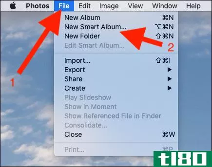 如何在mac上使用智能相册自动排序照片