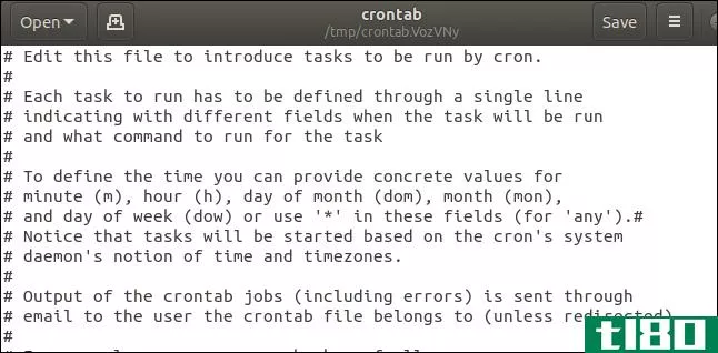 如何更改默认crontab编辑器