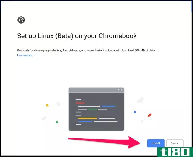 如何在chromebooks上设置和使用linux应用程序