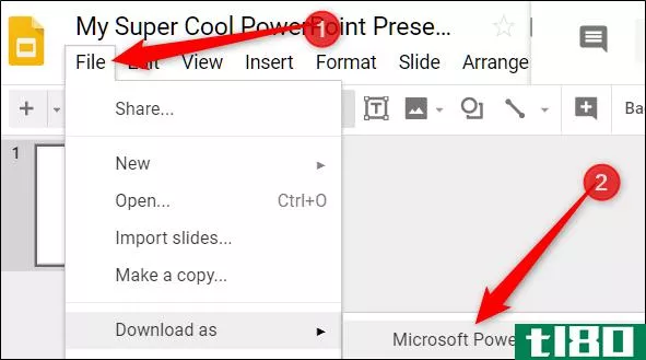 如何将powerpoint演示文稿导入到google幻灯片中