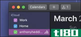如何在mac上订阅日历