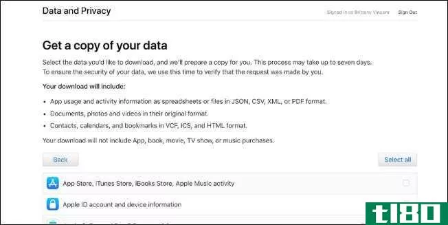 美国用户现在可以下载他们所有的苹果帐户数据，下面是如何做到这一点