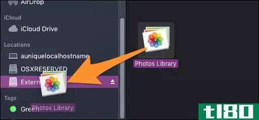 如何将mac的照片库备份到外部驱动器