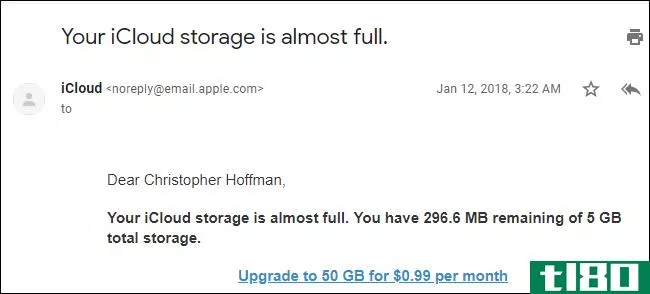 苹果0.99美元的icloud存储层是一种侮辱