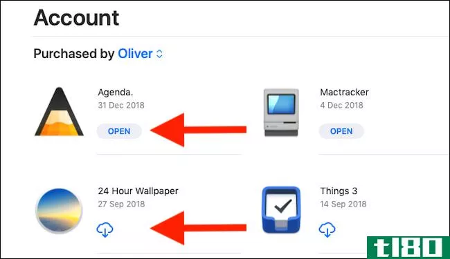 如何查看从mac应用商店购买的所有应用程序