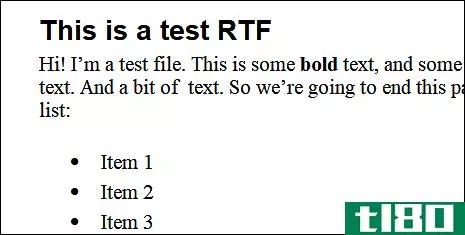 什么是rtf文件（如何打开一个）？