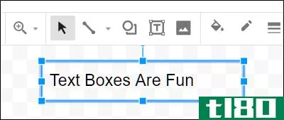 如何在googledocs中添加文本框