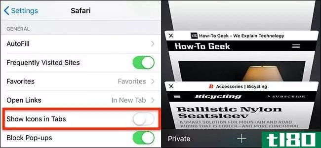 如何在iphone、ipad或mac上启用safari中的favic***