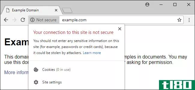 谷歌chrome为什么说网站“不安全”？