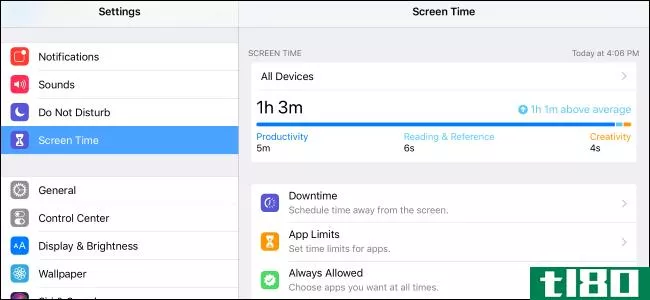 如何在iphone或ipad上使用和配置屏幕时间