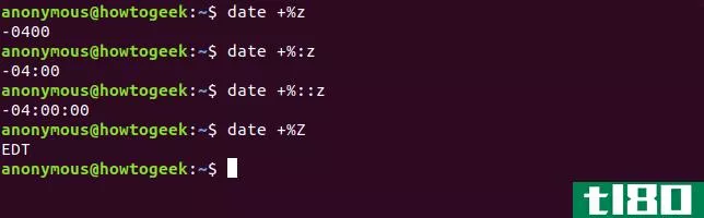 如何在linux终端中显示日期和时间（并在bash脚本中使用）