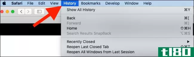 如何在mac上重新打开safari中关闭的选项卡和窗口