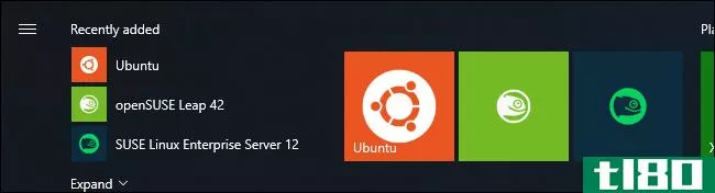 windows10上的ubuntu、opensuse和fedora有什么区别？