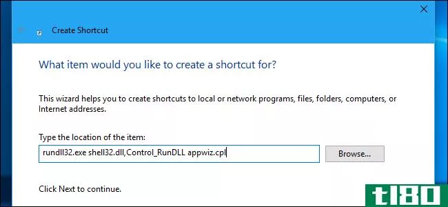 如何在Windows10**问旧的卸载程序面板