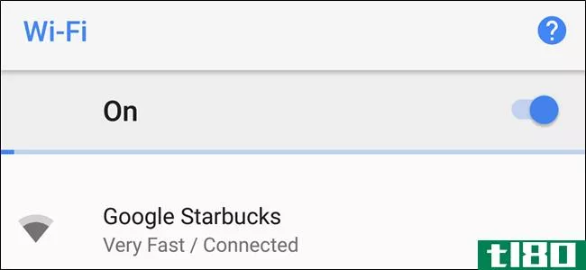 在我连接之前，android如何知道wi-fi网络是快还是慢？