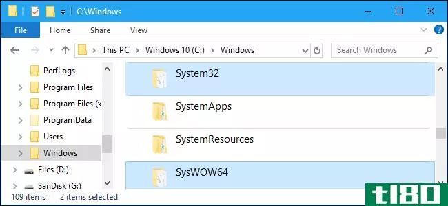 windows中的“system32”和“syswow64”文件夹有什么区别？