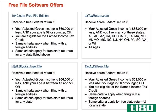 如何获得涡轮税或h&r块与国税局免费文件免费