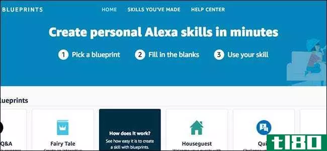 如何使用alexa蓝图来创造你自己的alexa技能