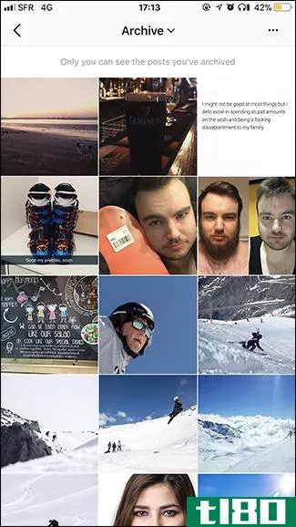 如何在instagram上查看您的存档故事