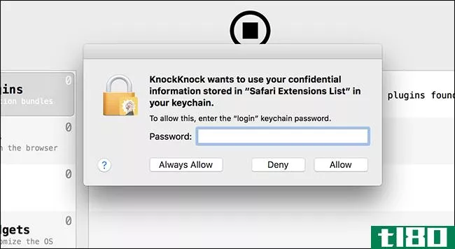 如何使用knockknock查看你的mac在引导时加载了什么