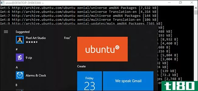Ubuntu18.04 lts现在在微软商店里
