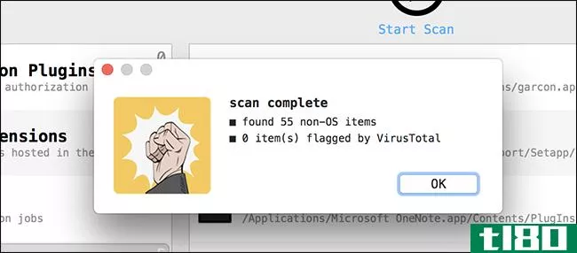 如何使用knockknock查看你的mac在引导时加载了什么