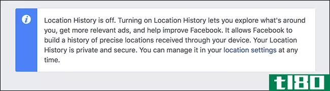 facebook正在追踪你**的位置，下面是如何回顾你的历史