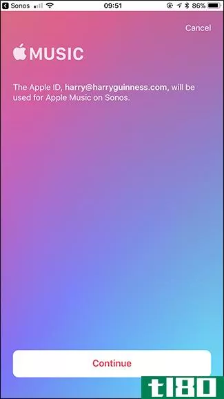 如何在sonos上使用apple音乐