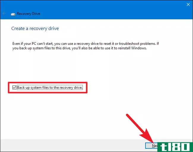 如何在windows 8或10中创建和使用恢复驱动器或系统修复光盘