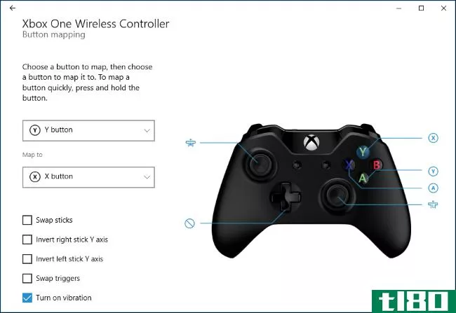 如何在Windows10中重新映射xbox one控制器的按钮
