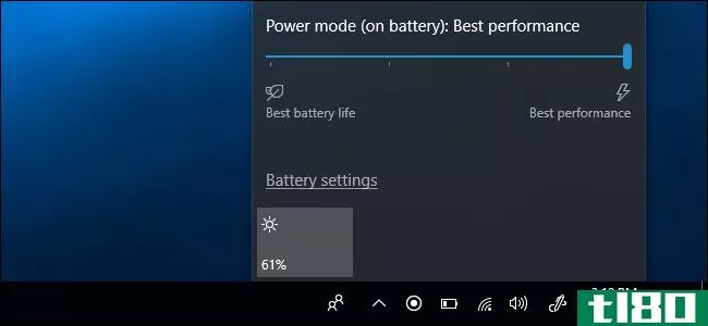 如何管理windows10的新“电源限制”以节省电池寿命