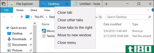 如何在windows 10中使用集合将应用程序组织为选项卡