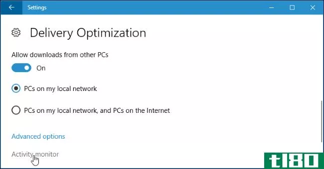 如何限制Windows10上WindowsUpdate的下载带宽