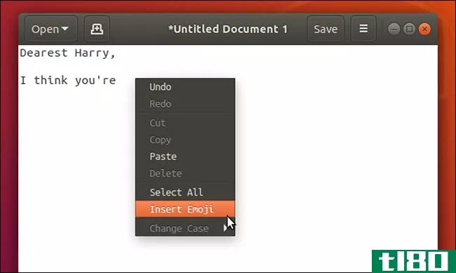 如何在ubuntu18.04中使用emoji