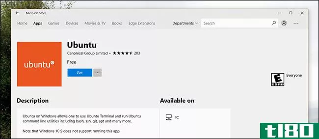 现在有三个版本的ubuntu在微软商店，下面是原因