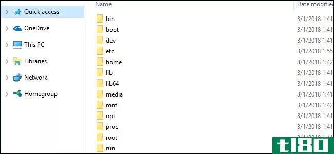 如何在windows中访问ubuntu bash文件（以及bash中的windows系统驱动器）