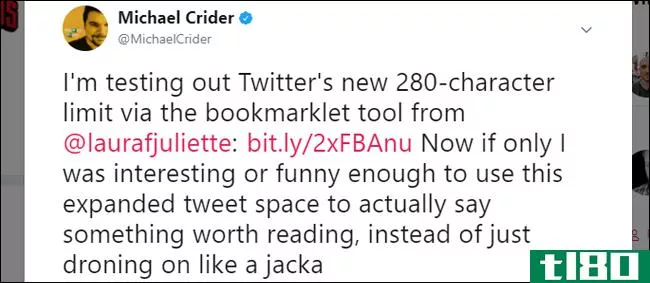 现在如何获得twitter新的280个字符的限制