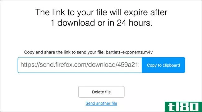 如何安全地将大文件发送给任何使用firefox send的人