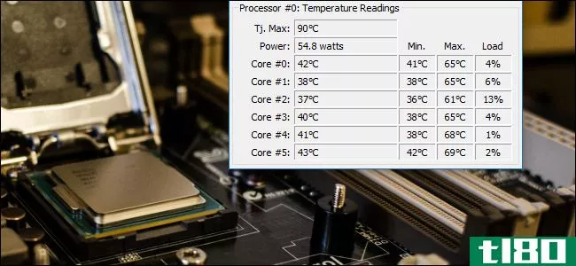 如何监视计算机的cpu温度
